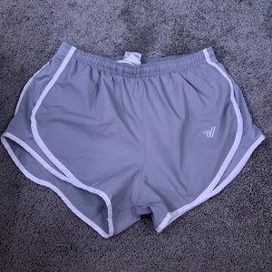 Light grey Varsity shorts